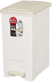 アスベル エバンペダルペール15L(中バケツ付) ベージュ アスベル エバンペダルペール15L(中バケツ付) ベージュ